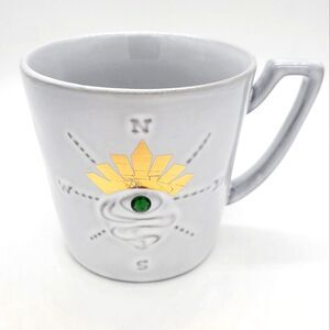 Starbucks Anniversary Siren's Eye Mug North  South East and West Green One Eye